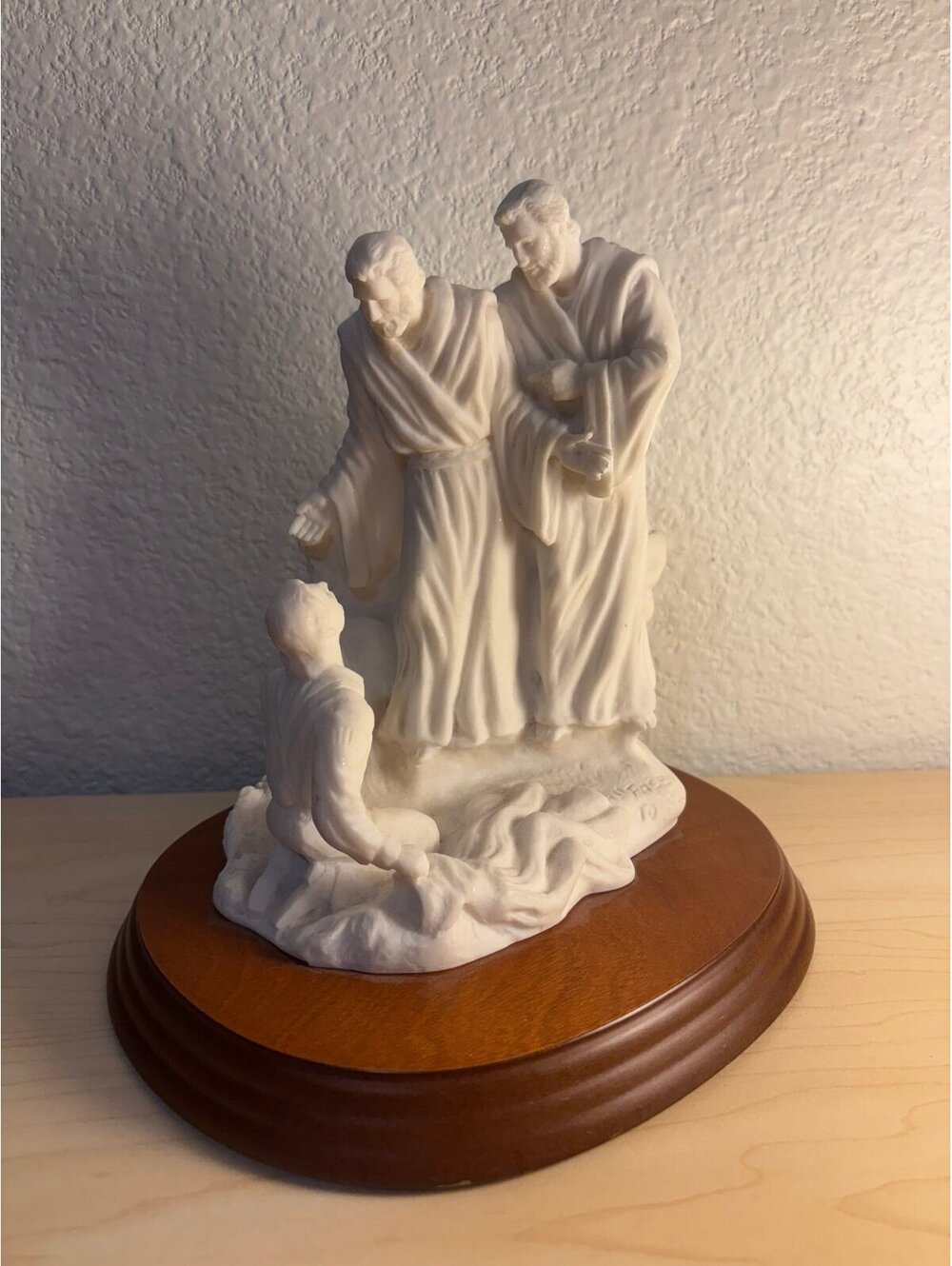 ‘Face To Face 1820’ LDS First Vision Joseph Smith Vintage Statue 1987 J Bawden